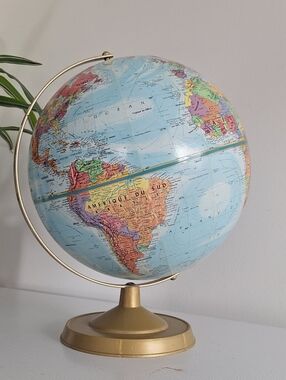 Globe of the Nations of the World.